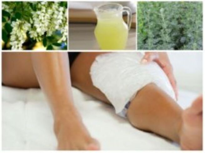 Много ефективен народен метод за лечение на разширени вени е използването на компреси.